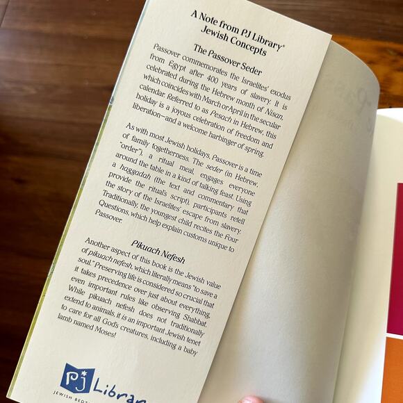 PJ Library The Passover Lamb Jewish Paperback Book - Picture 2 of 10